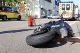 Motorrad-Unfälle in Chemnitz: Zwei Biker verletzen sich zum Wochenstart