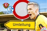 Dynamo gegen Schalke live: Heute droht das Anreisechaos!