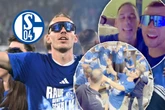 Feiert sich Schalke-Held Dzeko hier zur Unterschrift? "Werde den heute mega abfüllen"