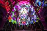 Leipziger Kirche wird zu 3D-Bühne: Lichtshow stellt Schöpfungs-Geschichte dar