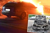 Mercedes angezündet: Polizei sucht nach Zeugen von Brandstiftung