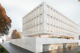 Hochschule Mittweida: In der neuen Bibliothek wird Beton zur Heizung