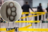 Anzeige! 47-Jähriger bei Sicherheitskontrolle mit Schlagring entdeckt
