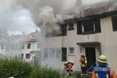 Handwerker retten Kinder aus verrauchtem Dachgeschoss