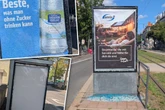 Mehrere Wartehäuschen beschädigt: Randalierer wüten im Leipziger Süden