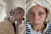 Abgekämpft und verheult im Krankenbett: Bella Hadid versetzt Fans mit Post in Sorge