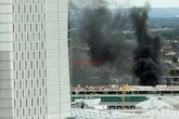 Schwarzer Rauch über der Frankfurter Innenstadt: Brand ruft Feuerwehr und Retter auf den Plan