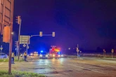 Unfall an Mediapark-Kreuzung in Bruchsal: Zwei Personen verletzt