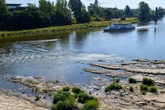 Für Jahreszeit ungewöhnlich: Elbe führt wieder Niedrigwasser