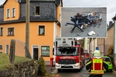 Feuerwehreinsatz wegen Wohnungsbrand im Erzgebirge: Bürostuhl abgefackelt