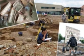Archäologen machen feurige Entdeckung unter Hotelruine