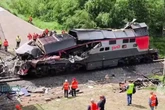 Tote und Verletzte: Brücke in Russland gesprengt, Zug kann nicht mehr bremsen