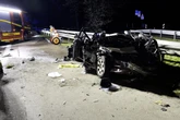 Tödlicher Unfall auf der A1: Drei Fahrzeuge krachen ineinander