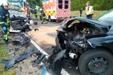 Auto gerät in Gegenverkehr: Zwei Verletzte bei Frontalcrash in Leipzig