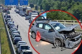 Unglück auf A4 bei Dresden: Frau stirbt noch am Unfallort