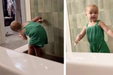 Frau liegt in Badewanne, als Tochter sie entdeckt: Was die Kleine dann schreit, sorgt für Lachtränen