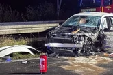 Horror-Crash auf A46: Geisterfahrer kracht in anderes Auto, 47-Jähriger stirbt in Klinik