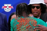 RB-Leipzig-Blog: Yan Diomande darf Rapper Jay-Z treffen und umarmen
