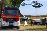 Waldbrand in Nationalpark Eifel: Fläche so groß wie Fußballfeld - Löschhubschrauber im Einsatz