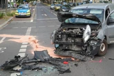 Anderes Fahrzeug übersehen: Totalschaden nach Verkehrsunfall im Leipziger Süden