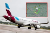 Eurowings-Flugzeug kreist stundenlang am Himmel über Dresden: Was war da los?