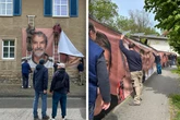 Allstedter Kunstprojekt mit Hakenkreuzen beschmiert!
