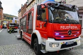 Feuerwehreinsatz im Erzgebirge: Wohnungsbrand in Aue