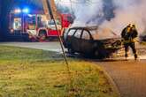 Feuer auf Parkplatz in der Oberlausitz: Verwaistes Auto abgefackelt!