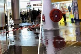 Wassermassen am Mallorca-Airport: Fahrfehler führt zu Flut am Gate