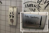 Toiletten der TU Dresden verunstaltet: Juden-Hetze auf Spülkasten geschmiert