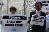 PETA kämpft vor türkischer Botschaft gegen Massentötung heimatloser Hunde
