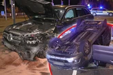 Heftiger Unfall in Dresden: Citroën überschlägt sich, Fahrer schwer verletzt