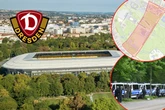 Dynamo mit vier Hochrisikospielen: Verbotszone und Großaufgebot der Polizei