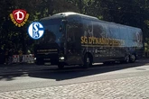 Dynamo gegen Schalke live: SGD-Profis treffen am Stadion ein