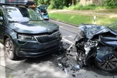 Staatsstraße nach Frontal-Crash im Erzgebirge gesperrt
