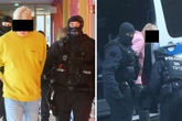 Vermummte Polizisten führen Männer ins Dresdner Amtsgericht: Was war da los?