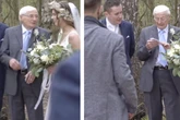 Was ein Großvater bei Hochzeit aus seiner Tasche zieht, bricht Millionen Usern das Herz