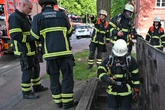 Brand in S-Bahn-Tunnel: Feuerwehr unter Atemschutz im Einsatz