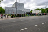 Mega-Schlange in Chemnitz: Was ist hier los?