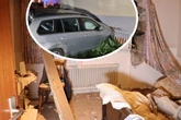 Fahranfänger gibt Gas und kracht in Hauswand: 45.000 Euro Schaden