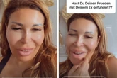 Patricia Blanco kann bei dieser Frage zu ihrem Ex nur lachen