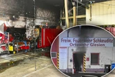 Dichter Rauch dringt aus Feuerwache: Brand bricht in Gerätehaus aus