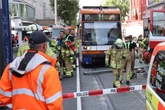 Großeinsatz am Mannheimer Marktplatz: Person von Stadtbahn erfasst
