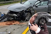 Audi und Jeep krachen auf A4 zusammen, Feuerwehr sucht entlaufenen Hund
