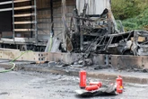 Riesiger "Feuerball" auf der A59: Ein Toter bei Horror-Crash