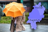 Schirm besser gut festhalten! So sieht das Wetter für den Rest des Wochenendes aus