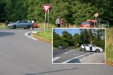 Vorfahrt-Crash in Thüringen: Vier Autos krachen ineinander
