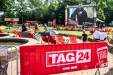 TAG24-Sommerkino startet in Chemnitz mit super Sommer-Wetter