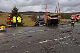 War ein Vorfahrtsfehler Schuld? Schwerer Unfall auf Bundesstraße