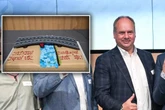 Sommerfest der Handwerkskammer Dresden: Süße Überraschung stößt OB Hilbert zartbitter auf